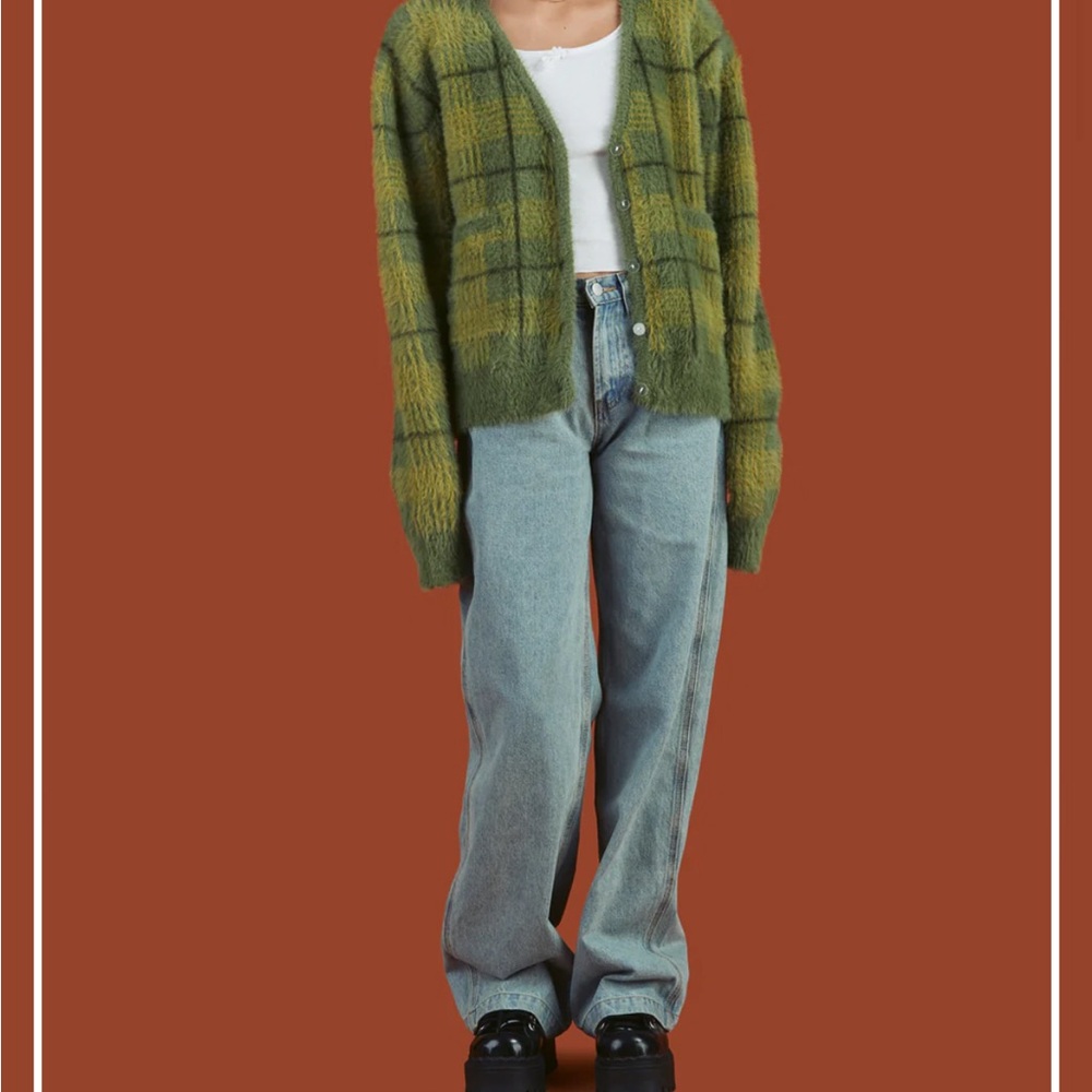 UNIF Kurt Cobain Grunge Cardigan Medium